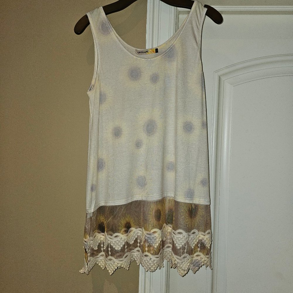 Origami Ladies Fashion Tank